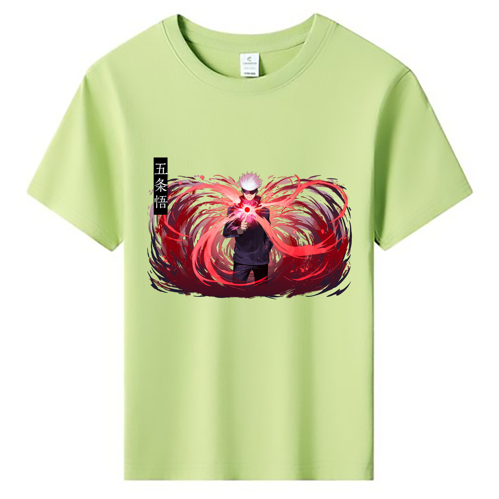 （画像用） 呪術廻戦 Jujutsu Kaisen 綿100％キッズTシャツ（フロントプリント）